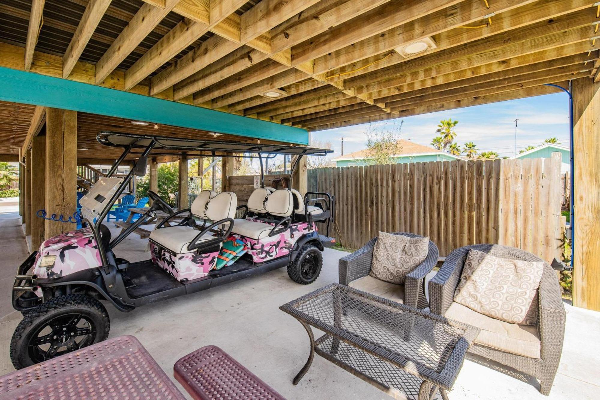 Вилла Casita Del Mar - Golf Cart Included Boat Parking Порт-Аранзас Экстерьер фото